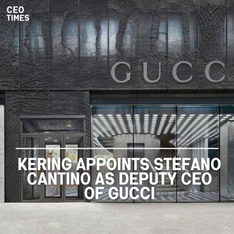 Kering, the French luxury company, has announced the hiring of Stefano Cantino as Gucci's deputy CEO.