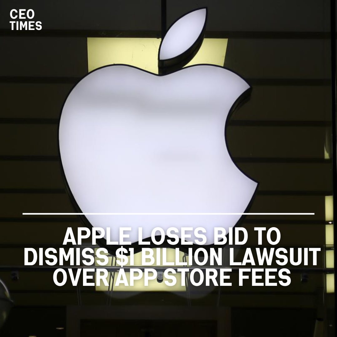 Apple suffered a setback when a London court denied its motion to dismiss a significant case worth over $1 billion.