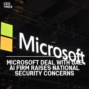 According to Microsoft President Brad Smith, G42, an AI business, may ultimately transfer powerful chips.