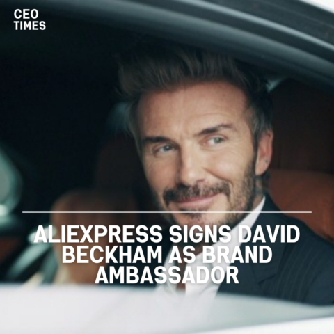 AliExpress has appointed former England football captain David Beckham as its brand ambassador.