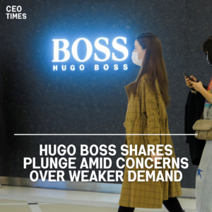 Hugo Boss shares fell by over 10% on Thursday, reaching their lowest level since 2022.