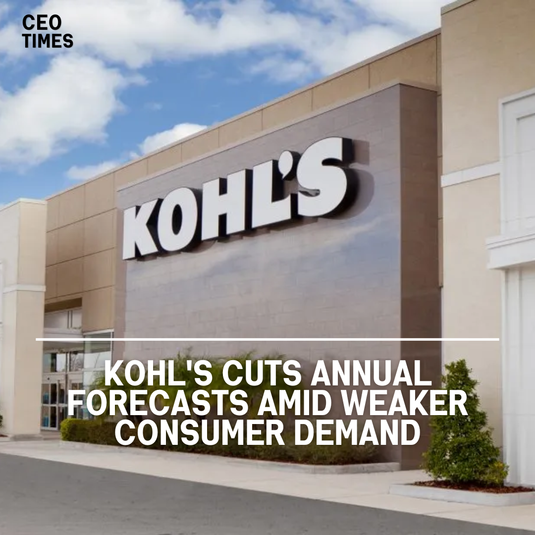 Kohl's reduced its yearly sales and profit estimates after reporting a surprising quarterly loss on Thursday.