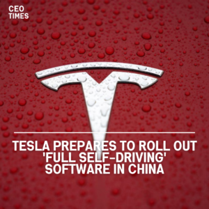 Tesla is preparing to register its 'Full Self-Driving' software with authorities in China ahead of its planned launch.