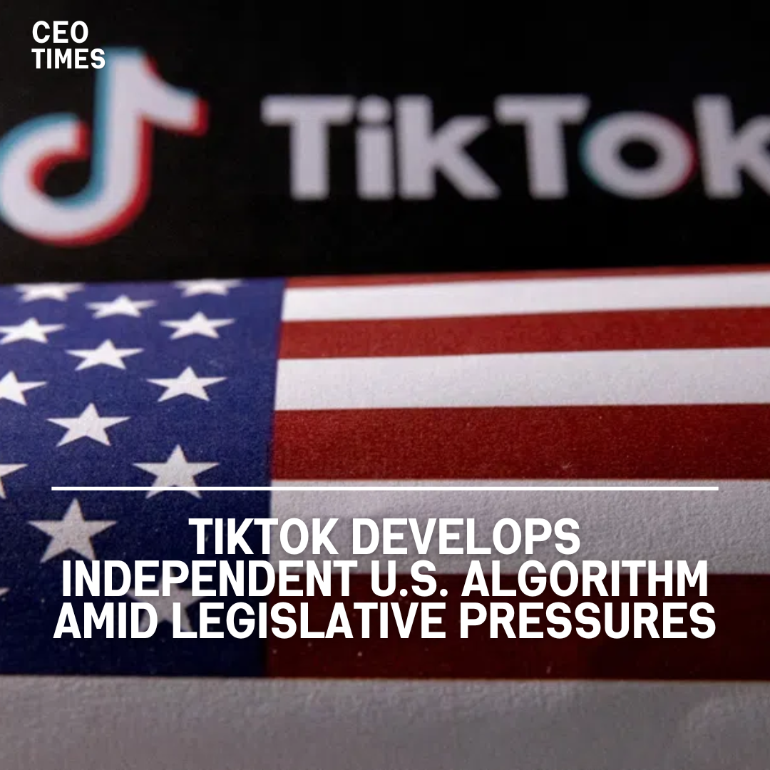 TikTok is developing a clone of their recommendation technology for its 170 million US customers.