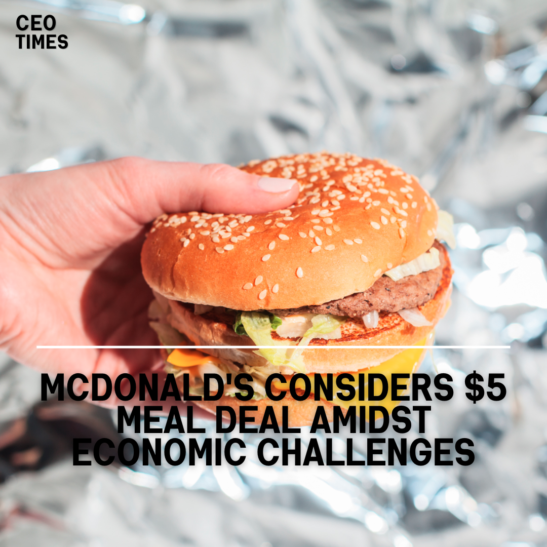 McDonald's U.S. franchisees are considering launching a $5 meal bargain to attract inflation-affected customers.