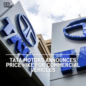 Tata Motors has announced plans to boost commercial vehicle pricing by up to 2% beginning July 1.