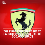 Ferrari is preparing to launch its first EV, with a starting price of at least 500,000 euros ($535,000).
