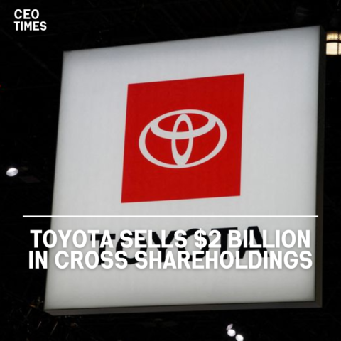 Toyota, the world's largest carmaker, has announced significant divestments in cross-shareholding.