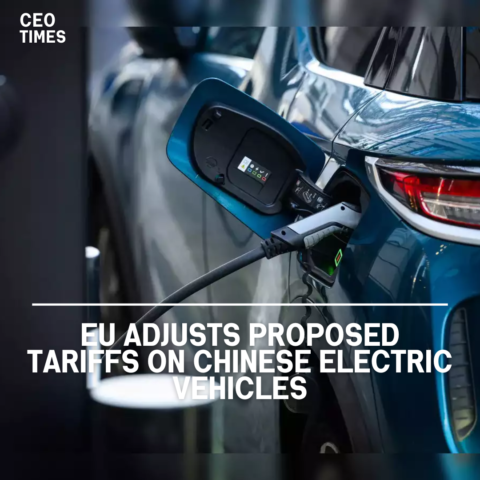 The European Union (EU) has marginally altered their proposed tariffs on electric cars (EVs) imported from China.