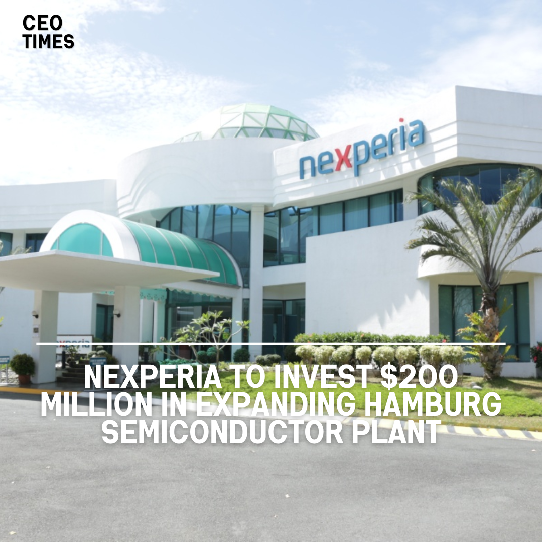 Nexperia has announced a large investment of $200 million to increase capacity at its main production location in Hamburg.