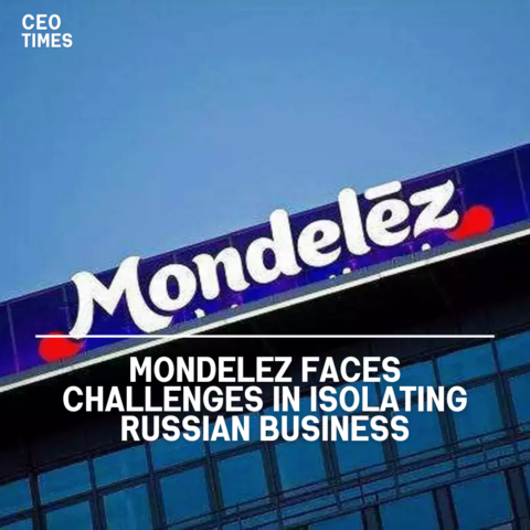 Mondelez hoped to have a self-sufficient supply chain in Russia by the end of last year.