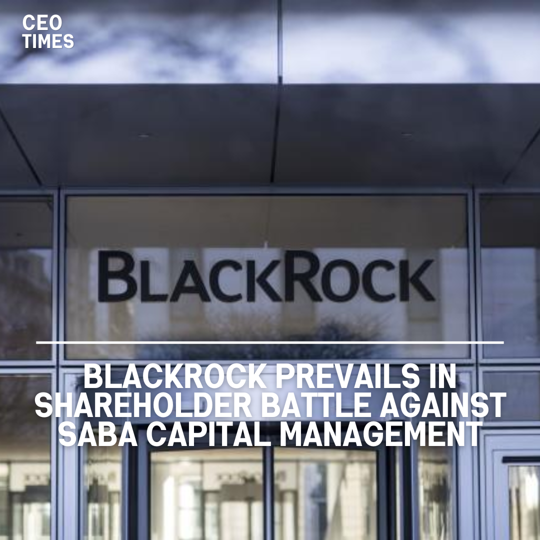 BlackRock, the world's largest asset management company, emerged victorious this week when shareholders decided to keep its directors.