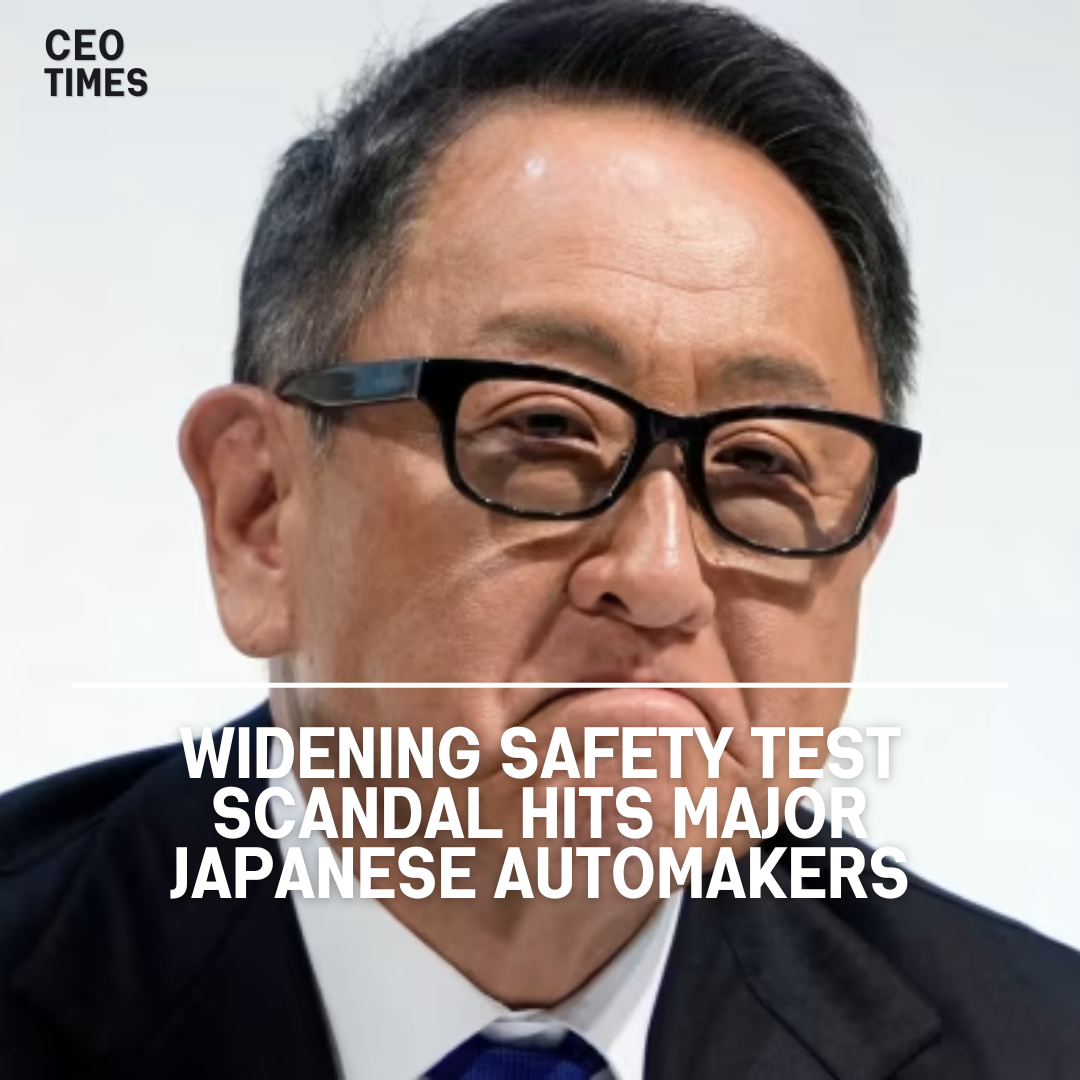 The safety test controversy involving Japanese automakers has deepened, affecting major corporations like Toyota Motor, Mazda, and Honda.The safety test controversy involving Japanese automakers has deepened, affecting major corporations like Toyota Motor, Mazda, and Honda.