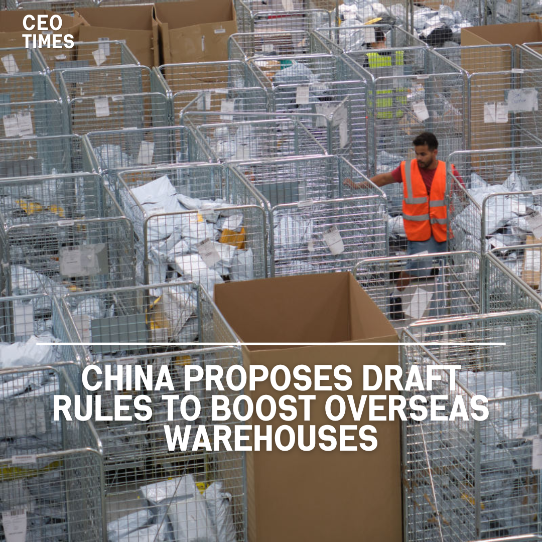 China has developed draft regulations to promote the development of overseas warehouses and e-commerce activities.