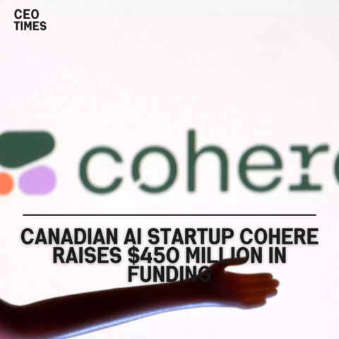 Cohere, a Canadian artificial intelligence (AI) startup, has raised $450 million from a combination of new and returning investors.