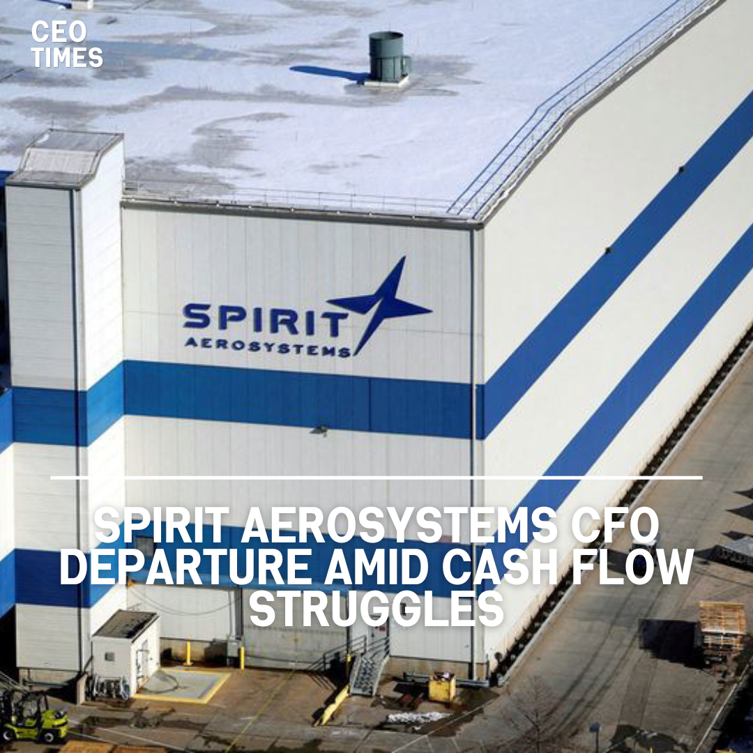 Spirit AeroSystems stated on Wednesday that its finance head, Mark Suchinski, will leave the aerospace supplier.