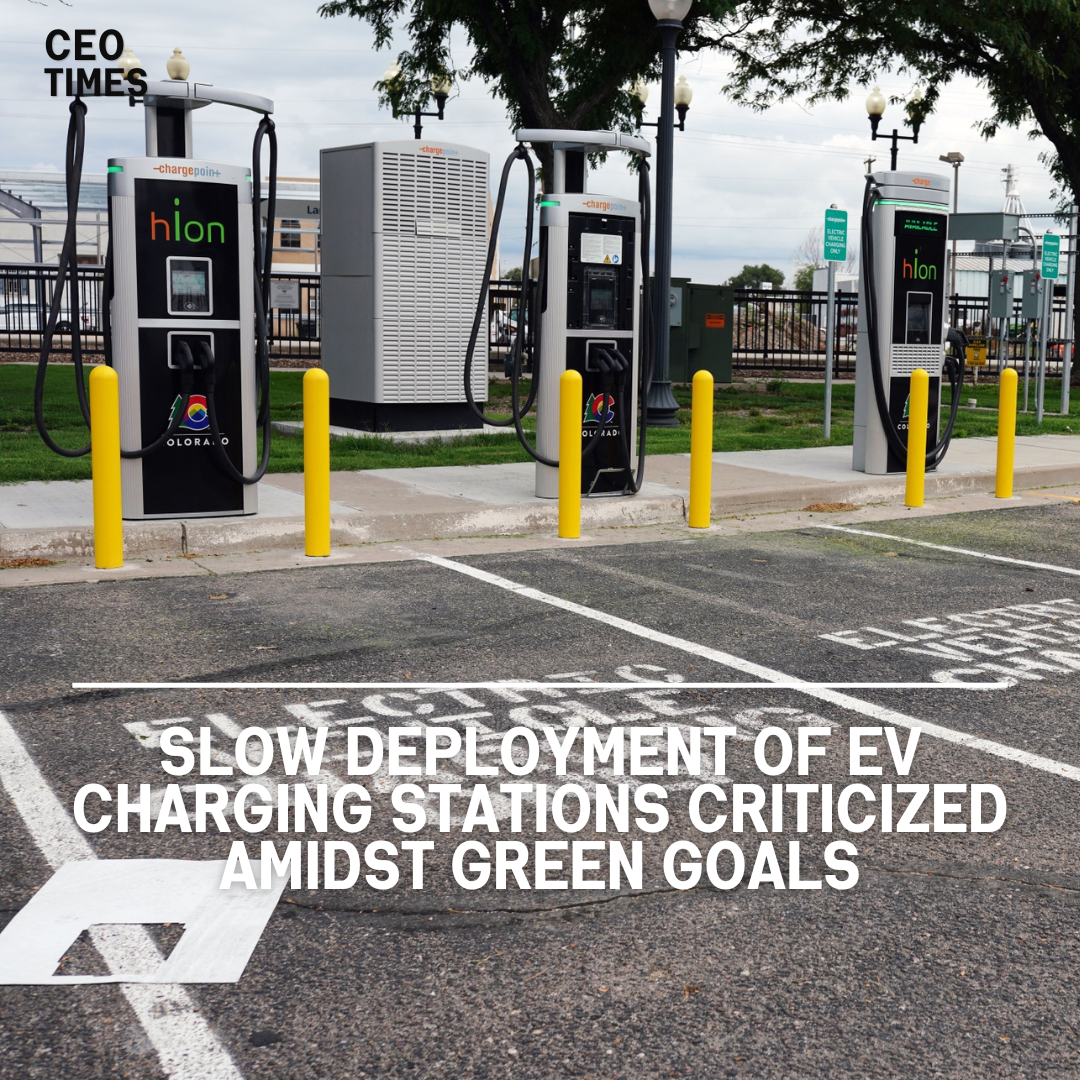 Only seven EV charging stations have begun operations using funds from a $5 billion US government programme established in 2021.