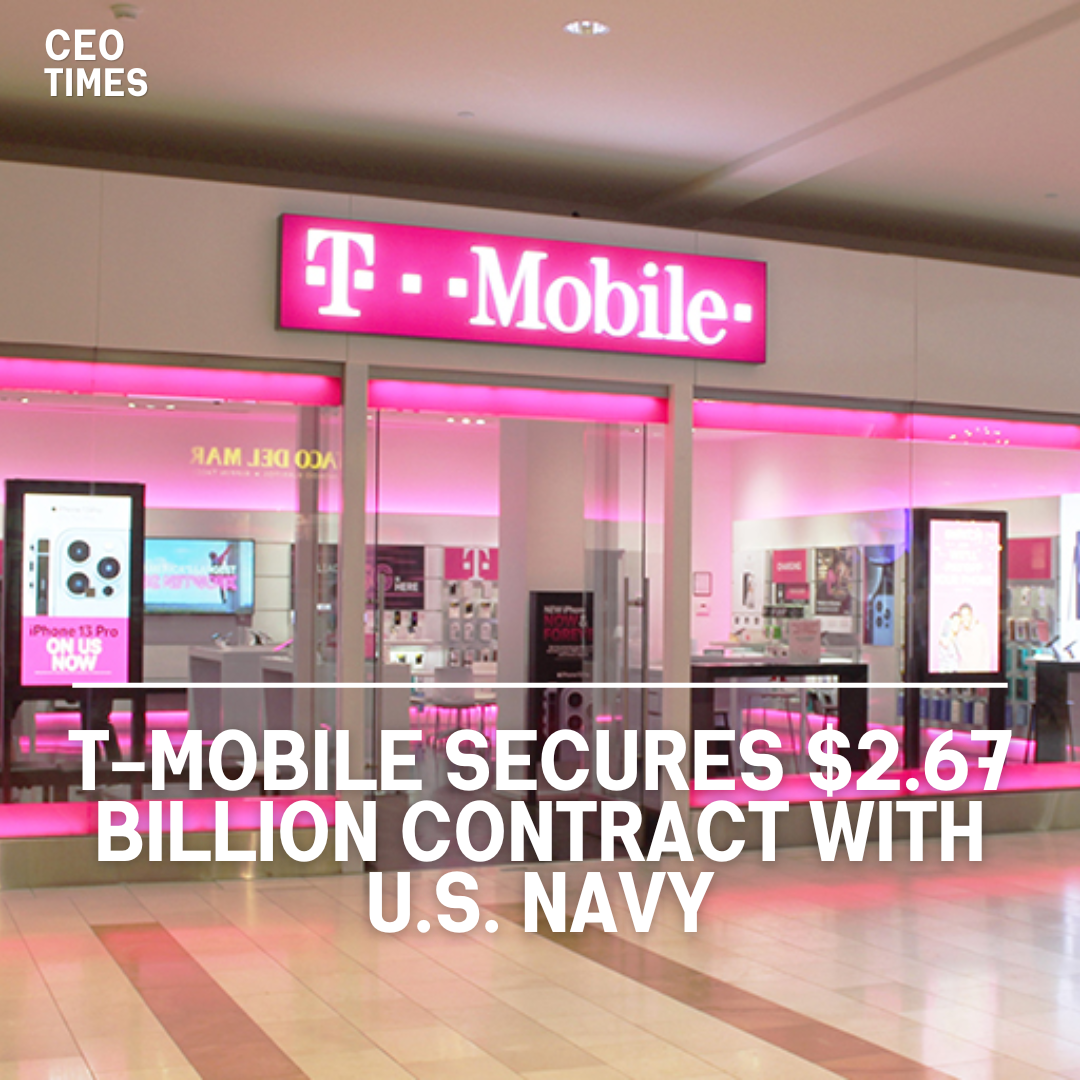 T-Mobile said on Thursday that it has been picked by the United States Navy to provide communication technology.