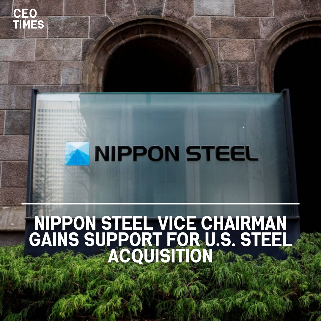 Takahiro Mori, Nippon Steel Vice Chairman, visited with U.S. Steel employees and community leaders this week to better understand