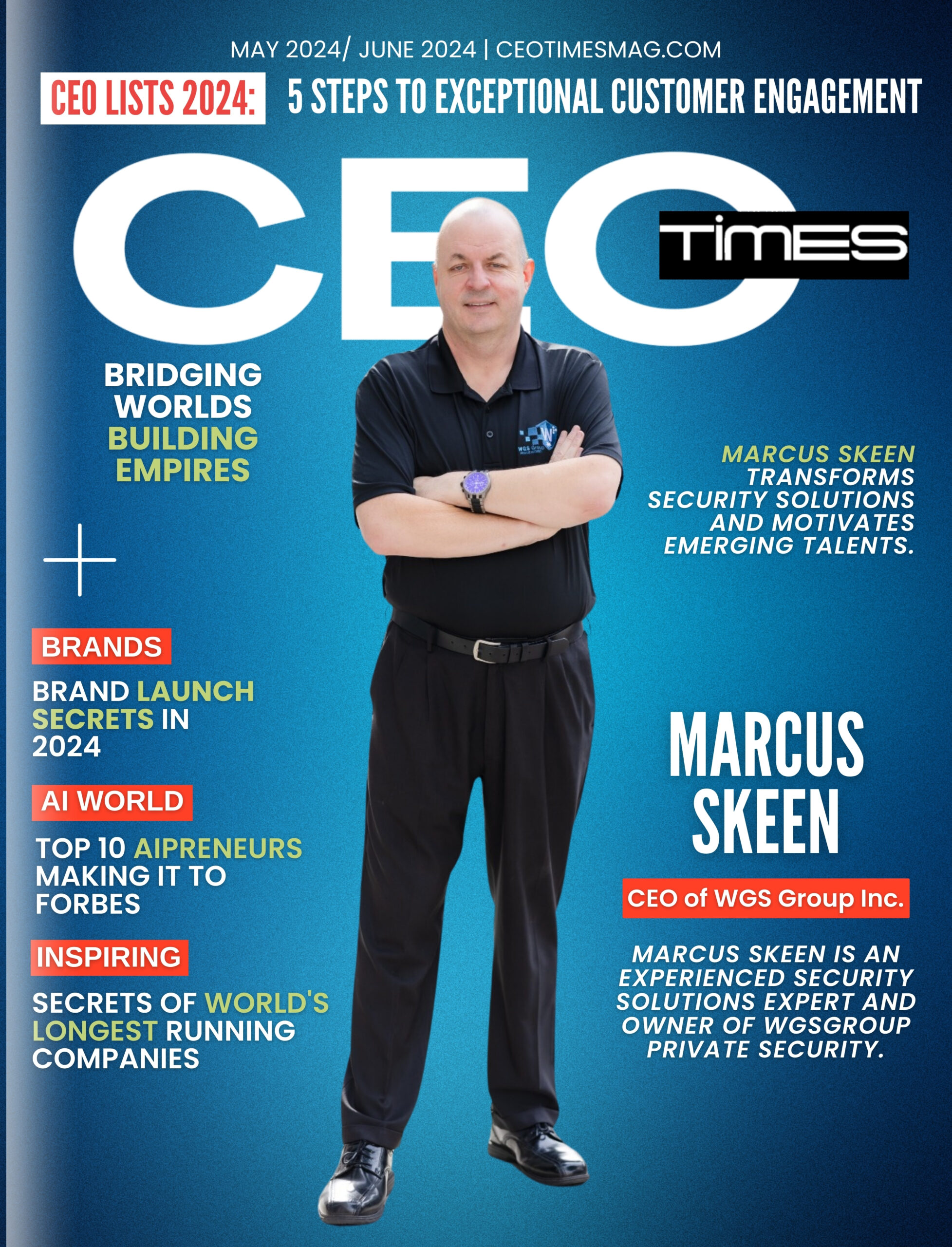 Marcus Skeen is transforming the security solutions market and motivating future talent.