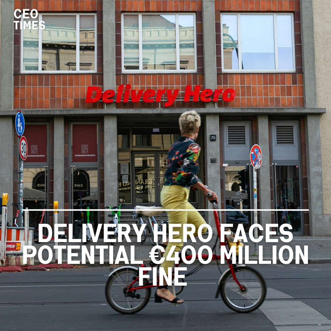 Shares of Delivery Hero plummeted 11% in early trade after the business announced a potential penalties surpassing €400 million.