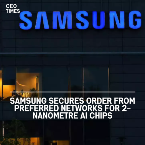 Samsung Electronics has announced a substantial order from Preferred Networks, a Japanese artificial intelligence business.