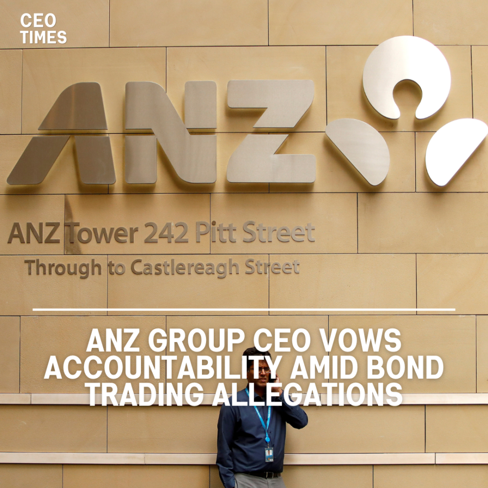 ANZ Group intends to "get to the bottom" of claims of malfeasance regarding its bond trading business.