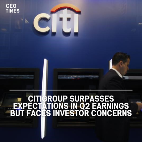 Citigroup reported a profit of $1.52 per share in the second quarter, exceeding Wall Street's estimates.
