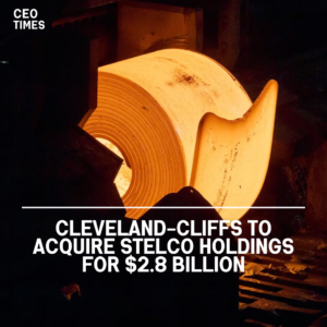 Cleveland-Cliffs, has announced the acquisition of Canadian rival Stelco Holdings for C$3.85 billion ($2.8 billion).