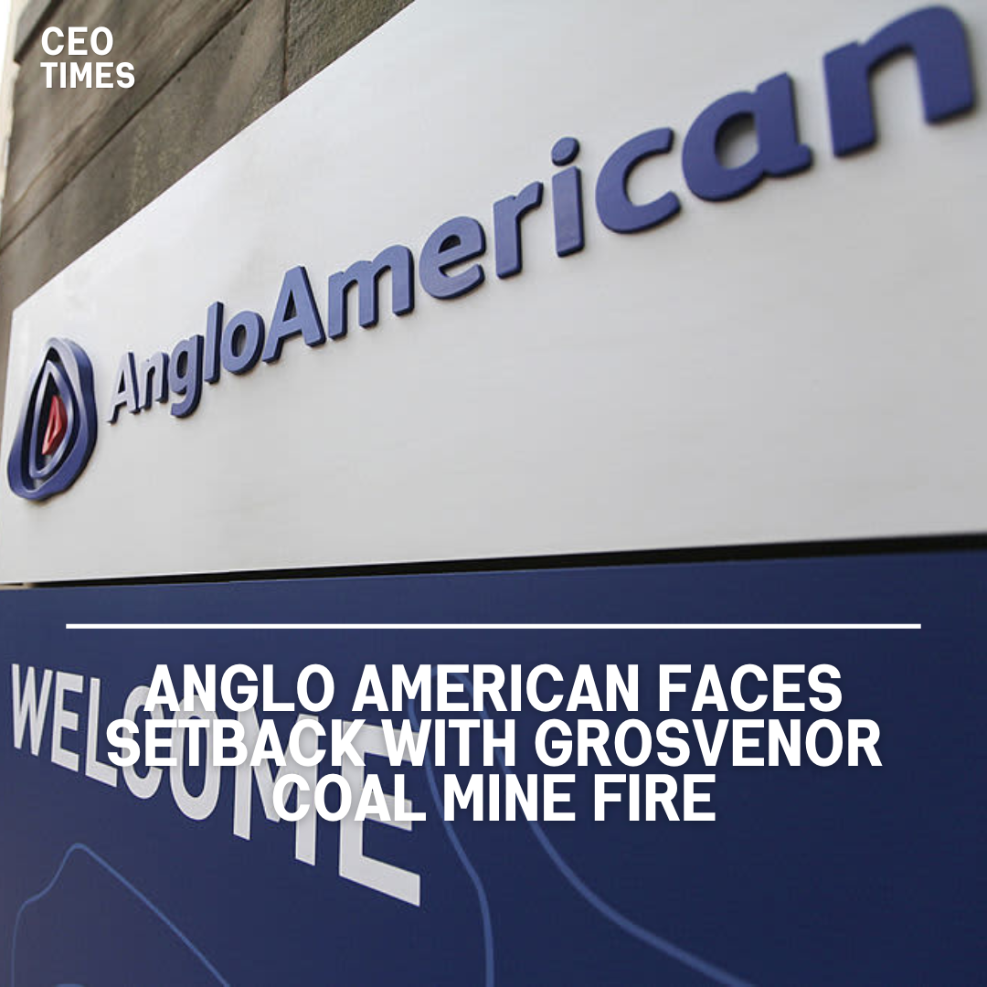 Anglo American suffered a setback on Monday when its shares plummeted by 3% following the suspension of production.