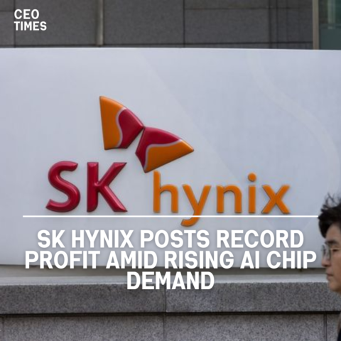South Korea's SK Hynix posted its biggest quarterly profit since 2018, led by robust demand for AI processors.