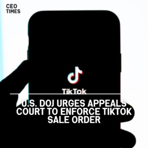 The U.S. DOJ sought a federal appeals court to uphold an April statute forcing the sale of TikTok U.S. assets.