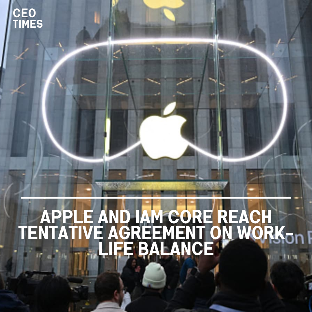 The IAM and IAM CORE announced on Friday that they had achieved a tentative agreement with the tech behemoth Apple.