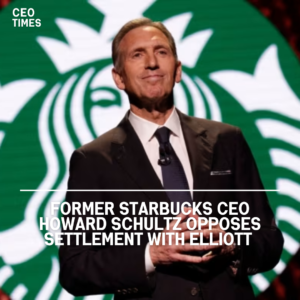 Howard Schultz, former CEO of Starbucks and the company's sixth-largest shareholder, has a $2.03 billion investment.