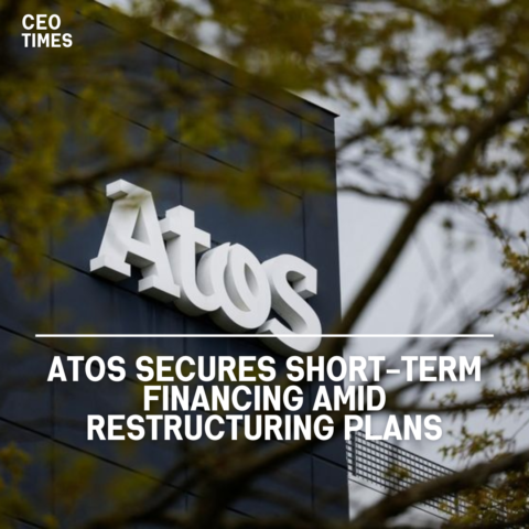 Atos reported that it had successfully received short-term financing through two tranches of loans from creditors.