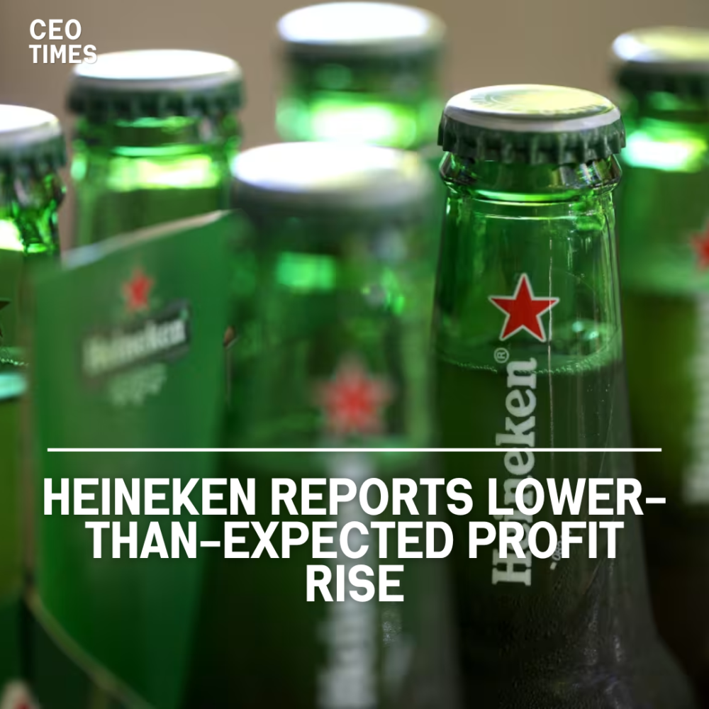 On Monday, Dutch brewer Heineken announced a 12.5% increase in its half-year operational profit, falling short of analyst estimates.