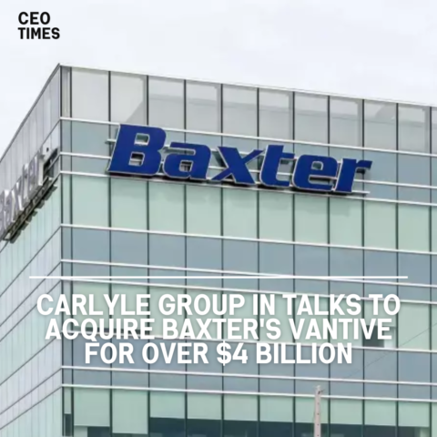 The private equity company Carlyle Group is now in exclusive discussions to acquire Baxter International's renal care spinoff, Vantive.