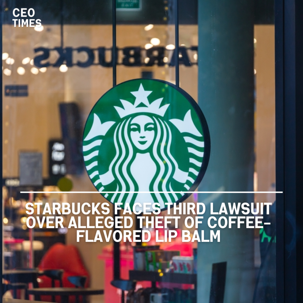 Balmuccino has sued Starbucks for the third time, accusing the coffee company of stealing its idea for coffee-flavored lip balm.