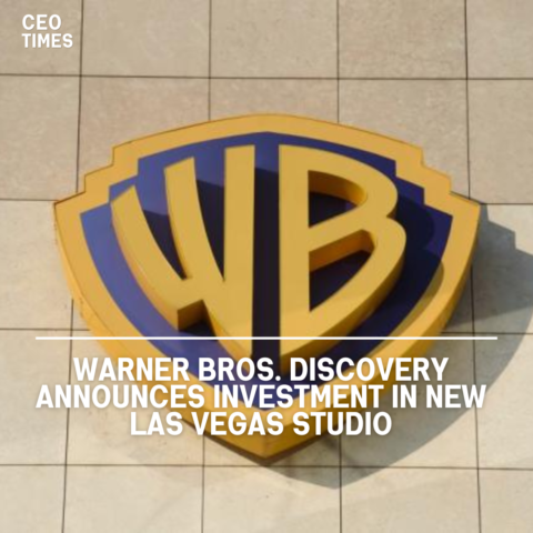 Warner Bros. Discovery plans to invest $8.5 billion in making movies and TV programming at a new facility in Las Vegas.