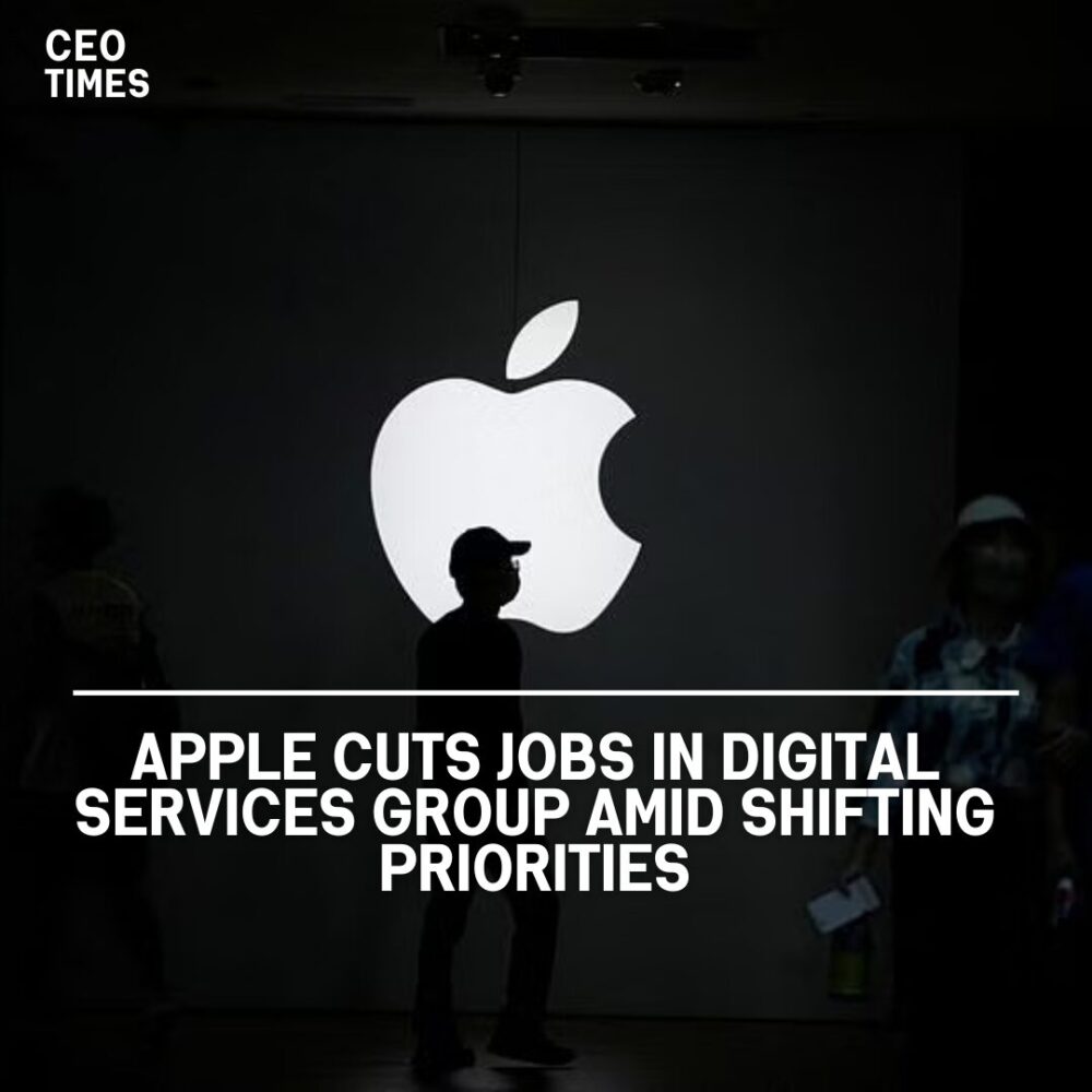 Apple Inc. reportedly slashed around 100 people from its digital services group, with the most significant layoffs.