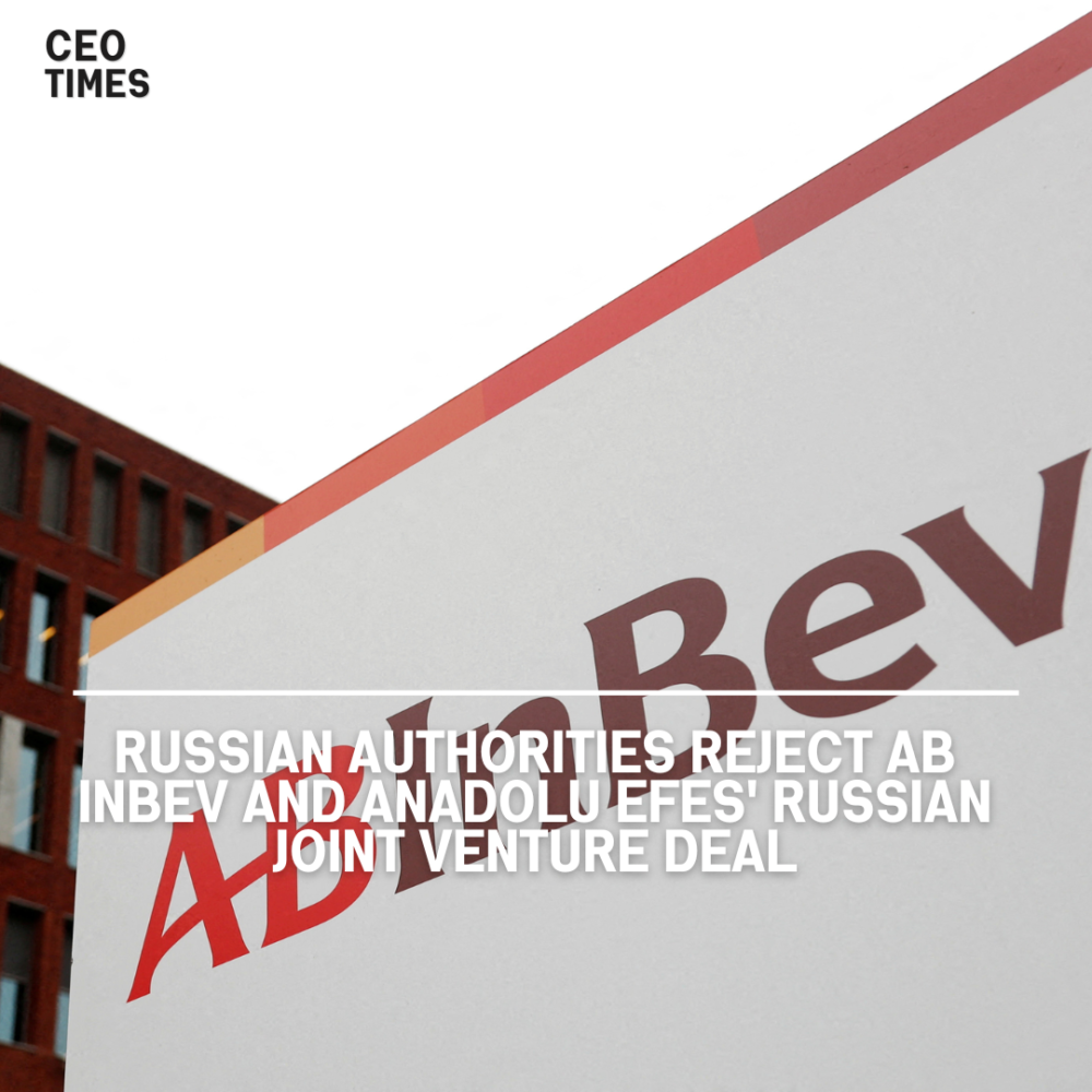 Russian regulators have rejected the proposed agreement between AB InBev and Anadolu Efes, in which AB InBev intended to sell its interest.