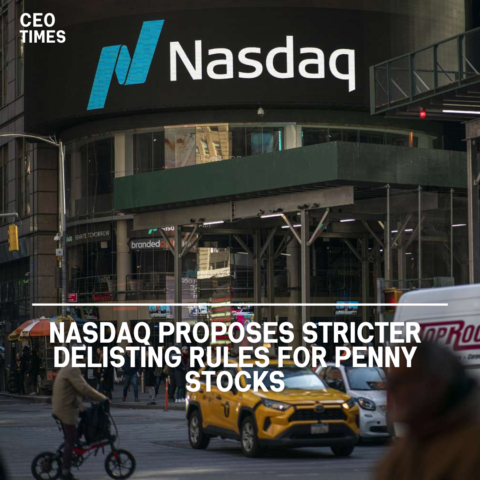 The Nasdaq would prohibit trading of a company's shares if the stock price stayed below $1 for 360 consecutive trading days.