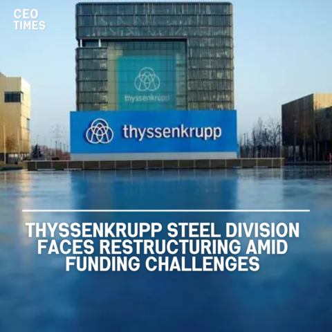 Thyssenkrupp stated on Saturday that its steel company, Thyssenkrupp Steel Europe, will undergo significant restructuring.