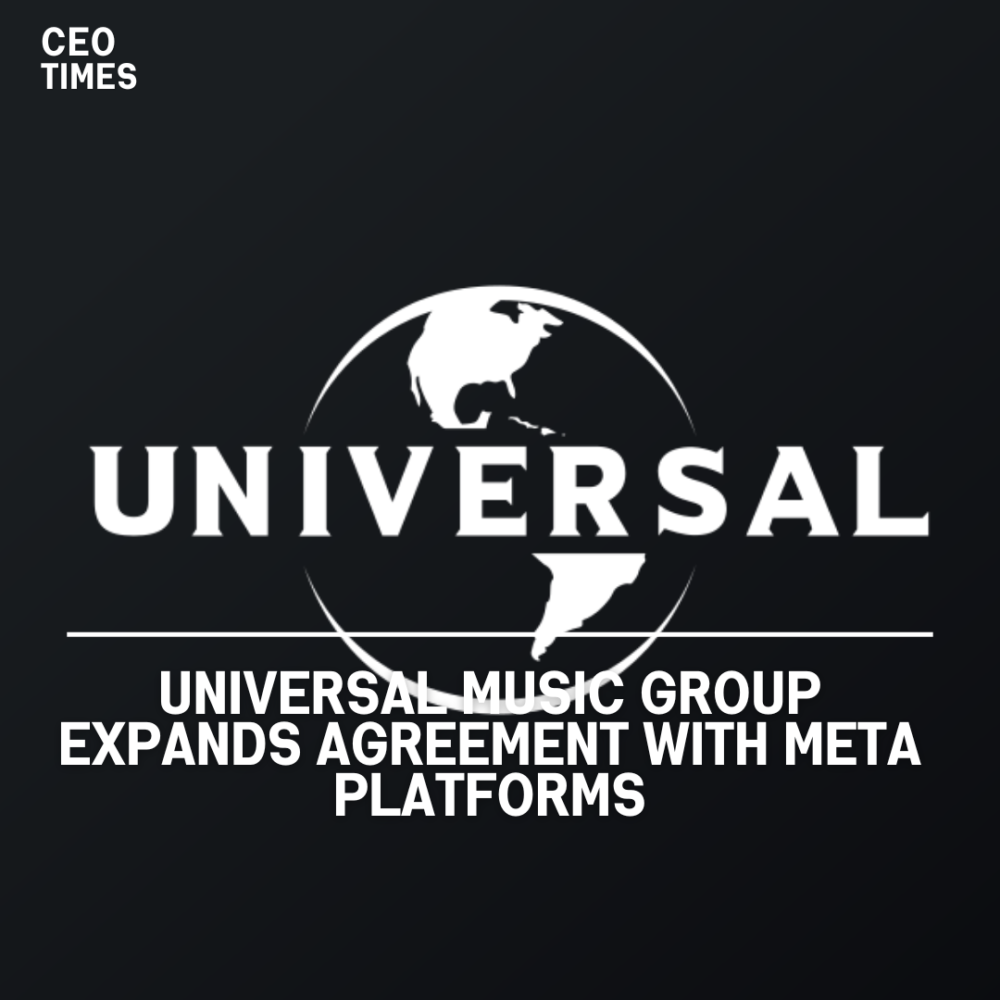 Universal Music Group (UMG) announced on Monday an expanded partnership with Meta Platforms, Facebook's parent business.