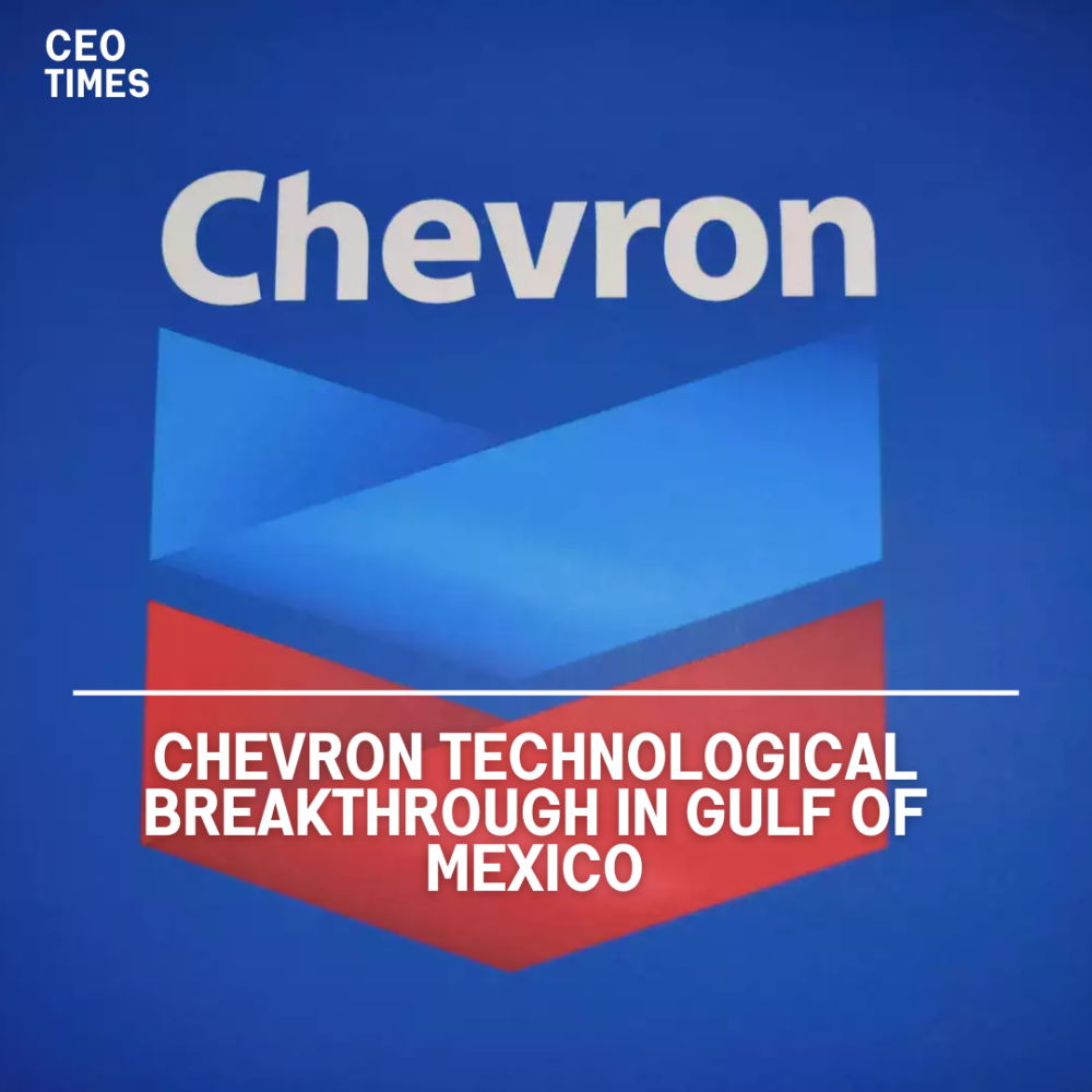 Chevron has declared a big technological achievement: the production of the first oil from a US Gulf of Mexico field.