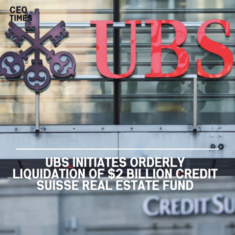 UBS has announced the commencement of a "orderly liquidation" process for a real estate fund previously managed by its former rival.