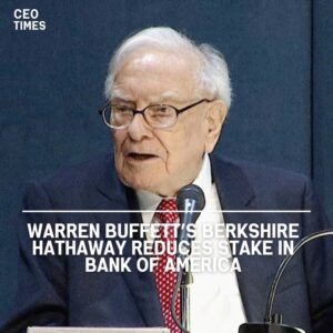 Berkshire Hathaway has further decreased its holding in Bank of America (BofA) by selling shares worth about $845 million.