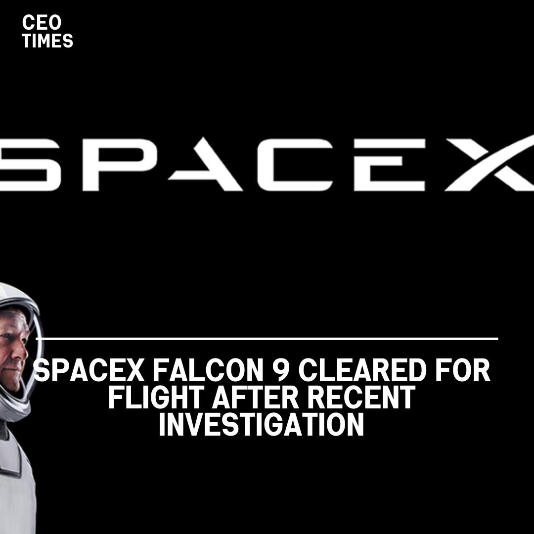 The US Federal Aviation Administration (FAA) has approved SpaceX to restart flying operations with its Falcon 9 rocket.