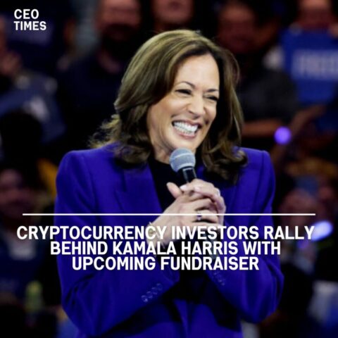 Cryptocurrency investors and industry executives aim to raise at least $100,000 for Vice President Kamala Harris.