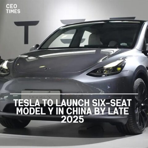 Tesla intends to launch a six-seater version of its Model Y electric vehicle (EV) in China by late 2025.